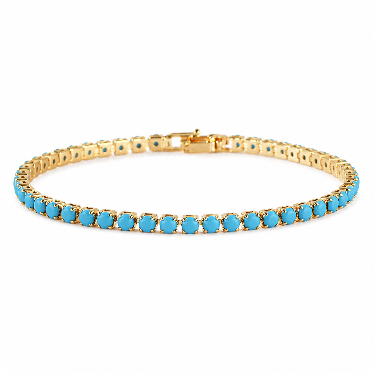 Ocean's Eleven - Turquoise Tennis | Boss Up Jewelry