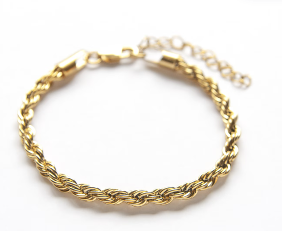 Power Couple - Gold Rope Chain | Boss Up Jewelry