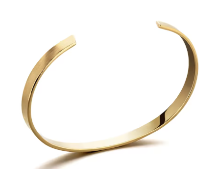 Power Couple - Thin Gold Cuff | Boss Up Jewelry