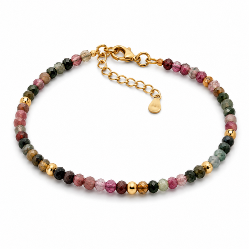 Stone Story Bracelets - Multicolor Faceted | Boss Up Jewelry