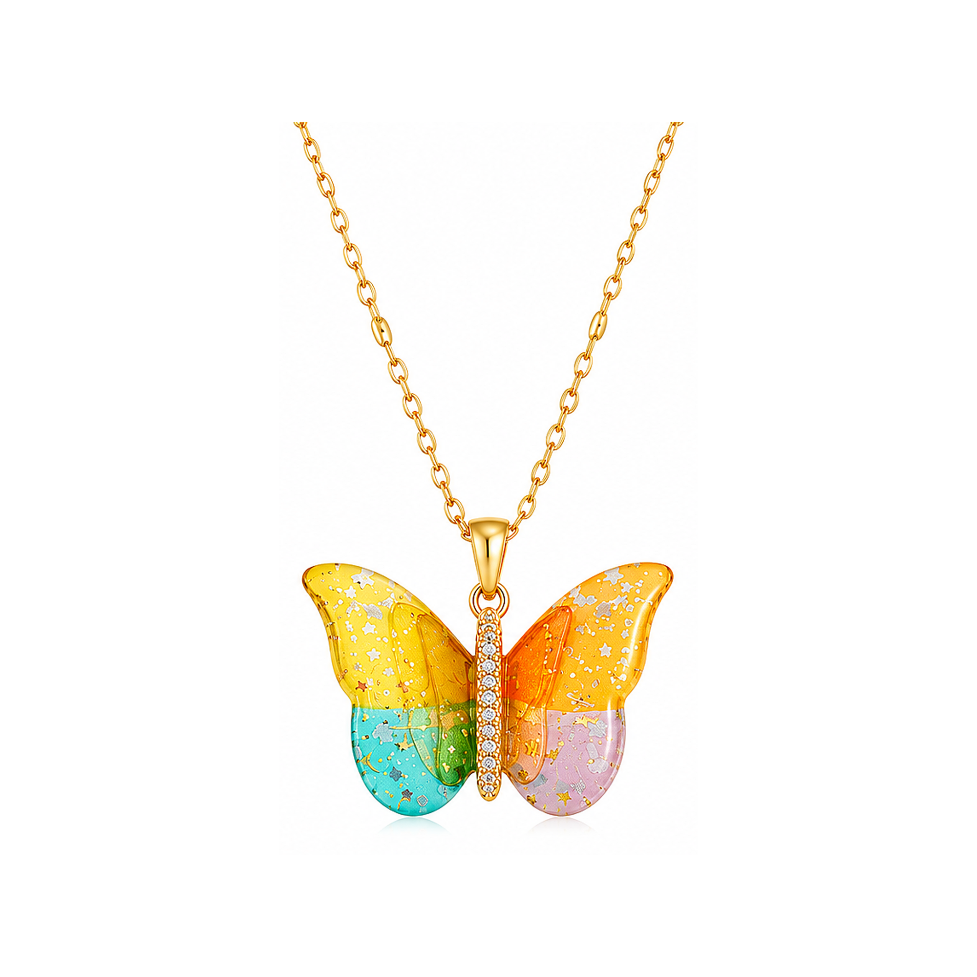 Wings of Wonder - Green Yellow | Boss Up Jewelry