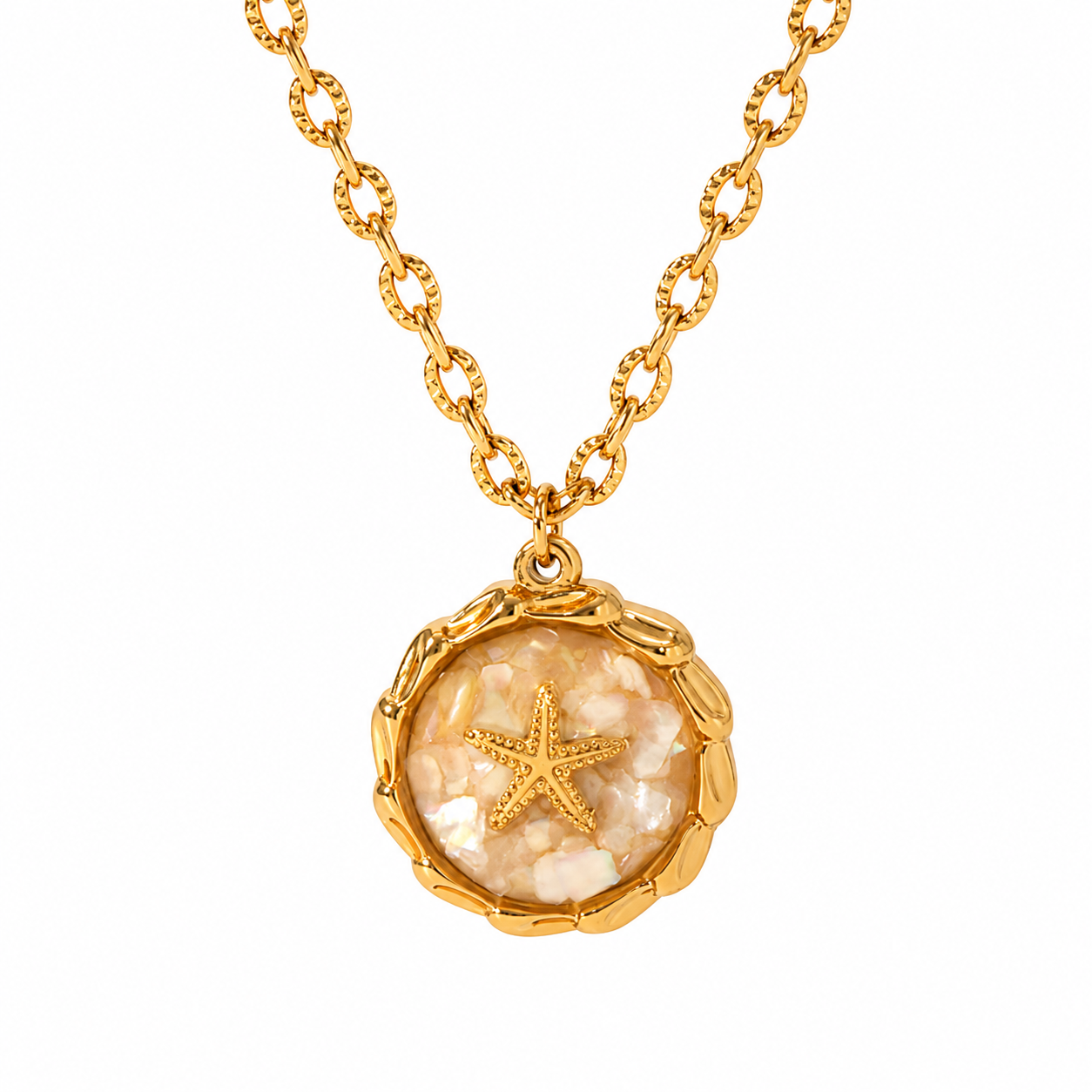 Shell Yeah - Starfish Medallion | Boss Up Jewelry