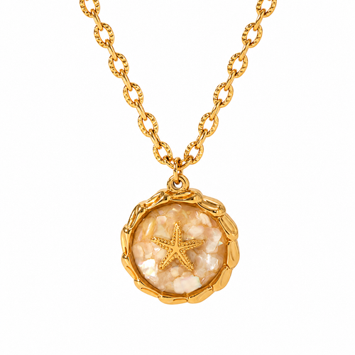 Shell Yeah - Starfish Medallion | Boss Up Jewelry