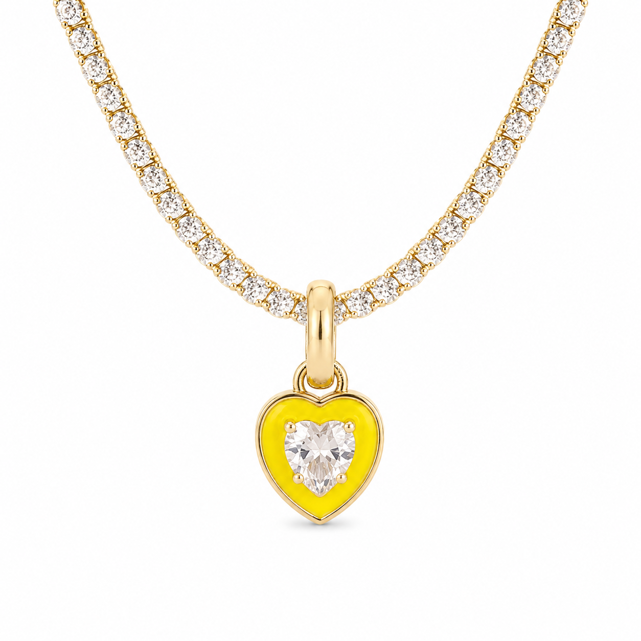 Heart on My Sleeve - Yellow | Boss Up Jewelry