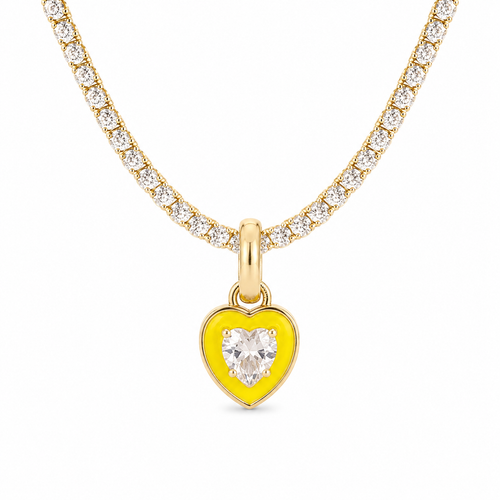 Heart on My Sleeve - Yellow | Boss Up Jewelry