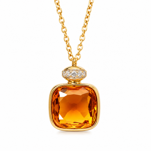 Gemma Collection - Amber Orange | Boss Up Jewelry