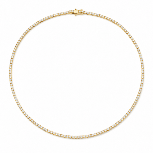 Bar None · CZ Tennis Chain - Clear | Boss Up Jewelry
