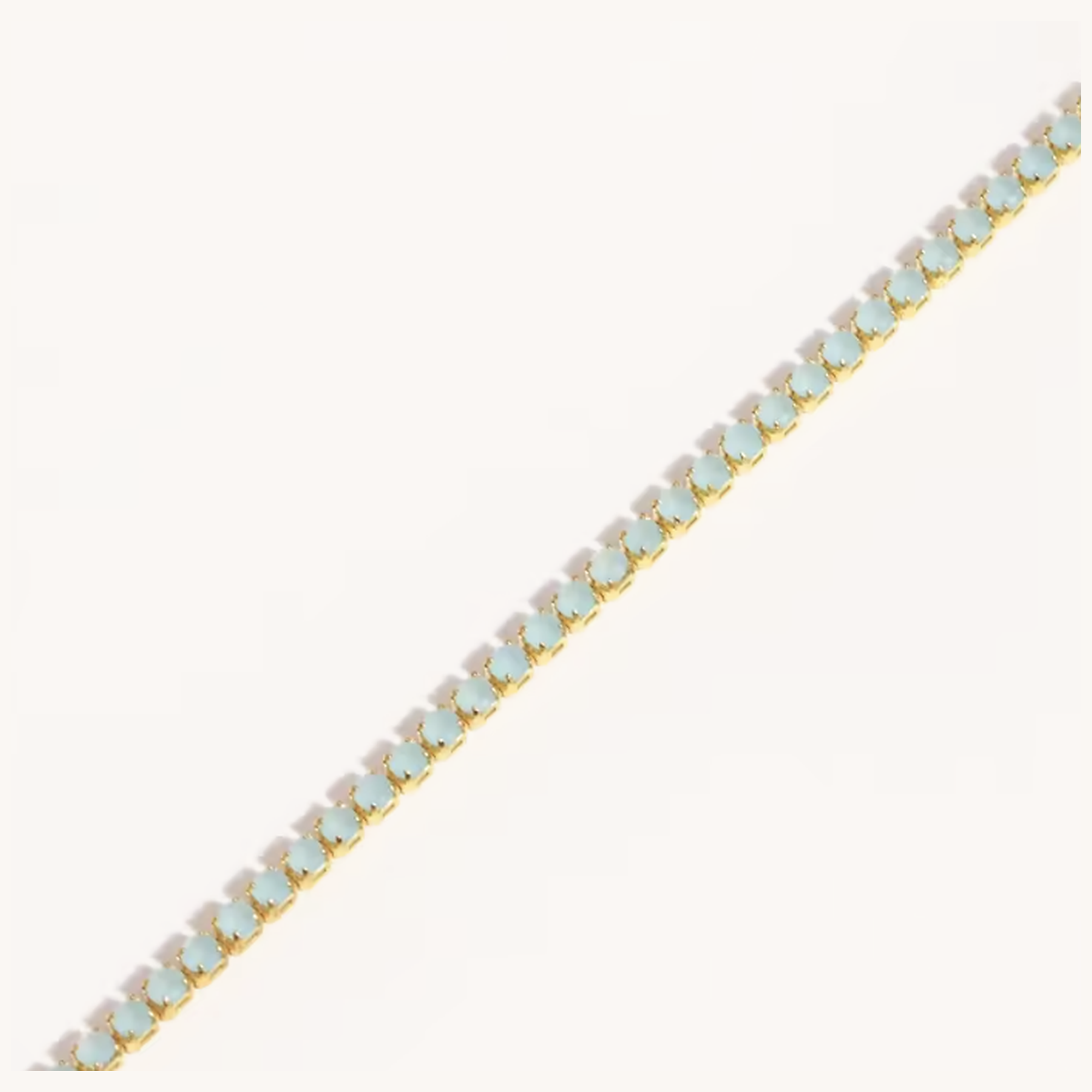 Bar None · CZ Tennis Chain - Jade | Boss Up Jewelry