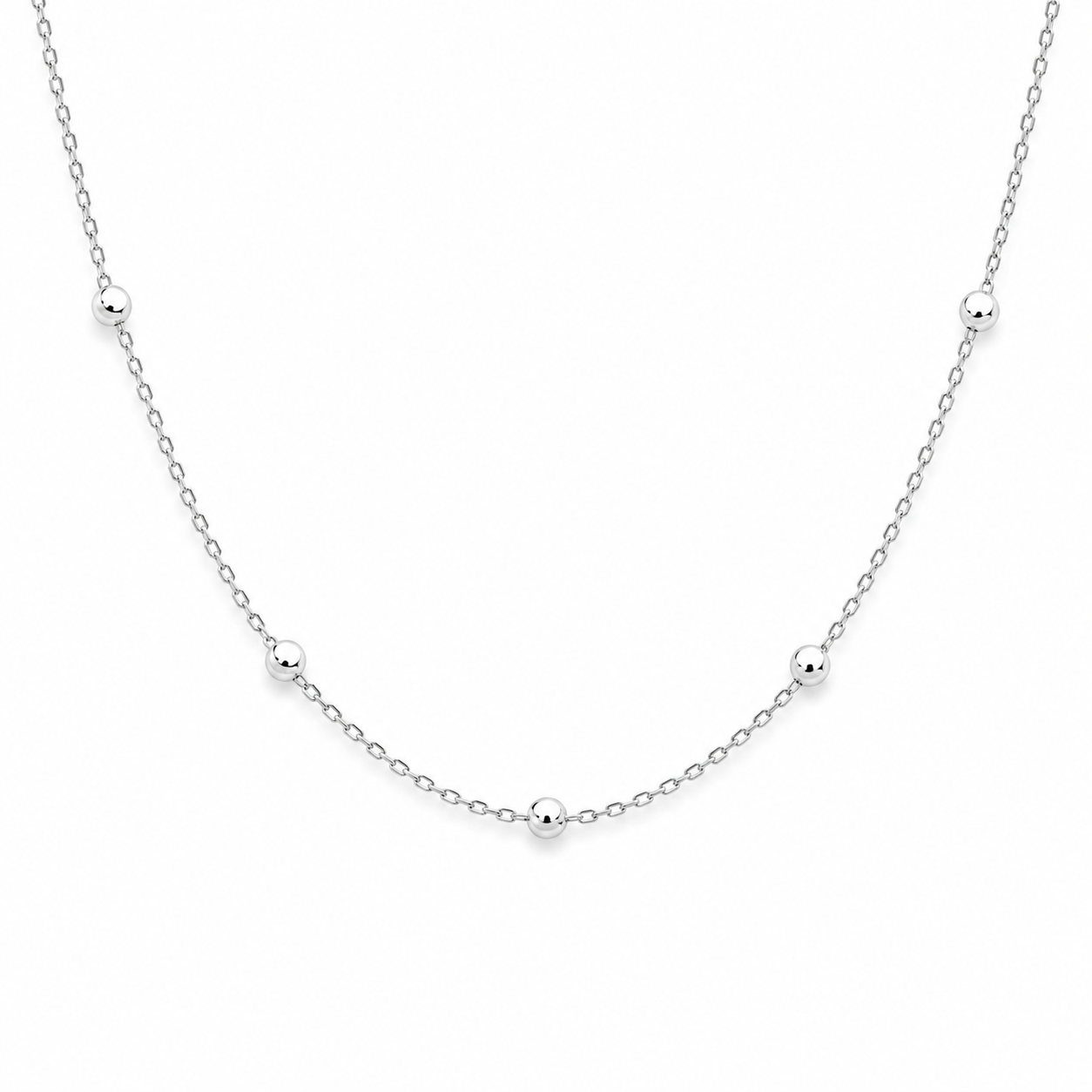 Bar None - Silver Bead Station | Boss Up Jewelry