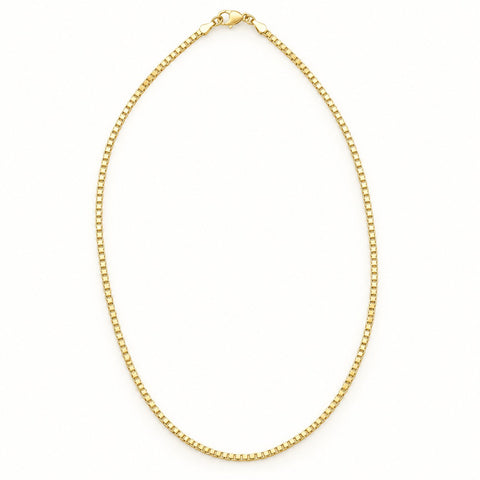 Bar None - Gold Box Chain
