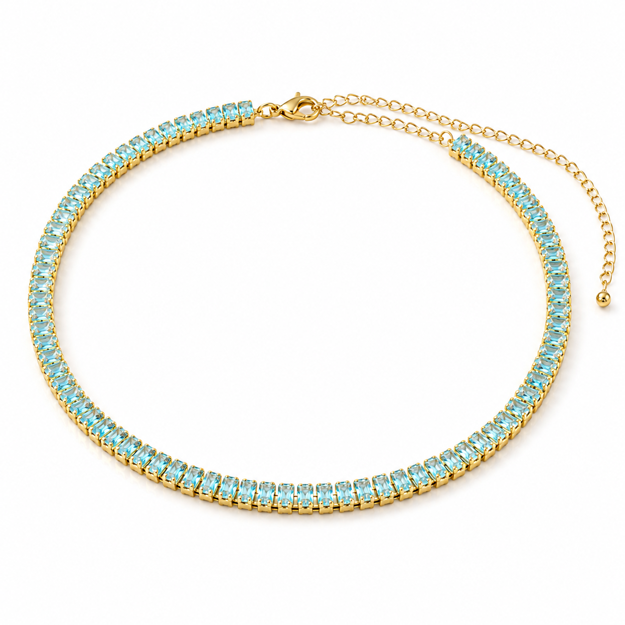 Tennis, Anyone? - Turquoise | Boss Up Jewelry