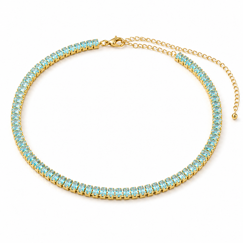 Tennis, Anyone? - Turquoise | Boss Up Jewelry