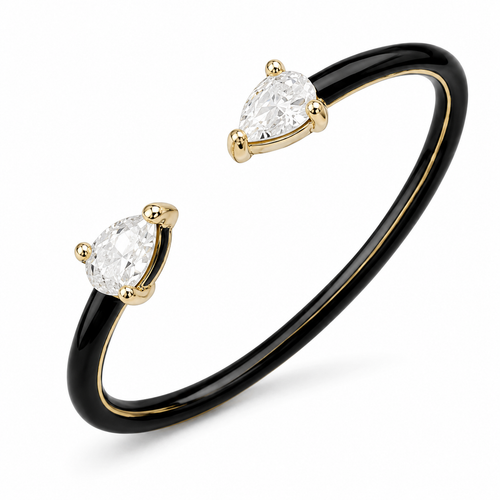 Stack Queen - Black Pear | Boss Up Jewelry