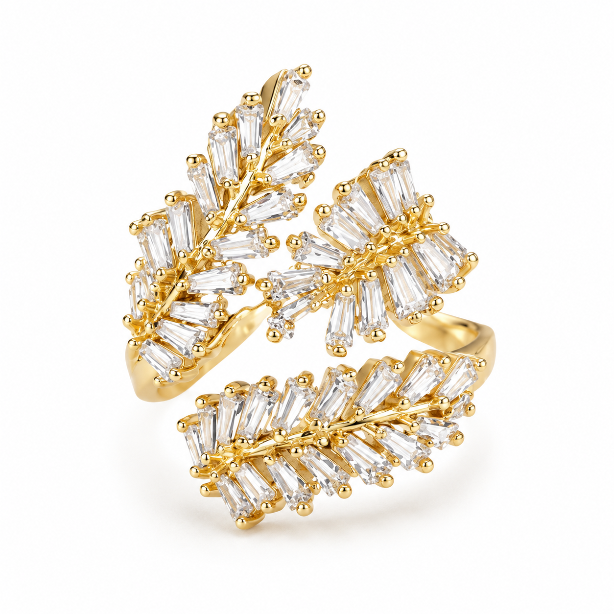Laurel Wreath - Three Leaf | Boss Up Jewelry