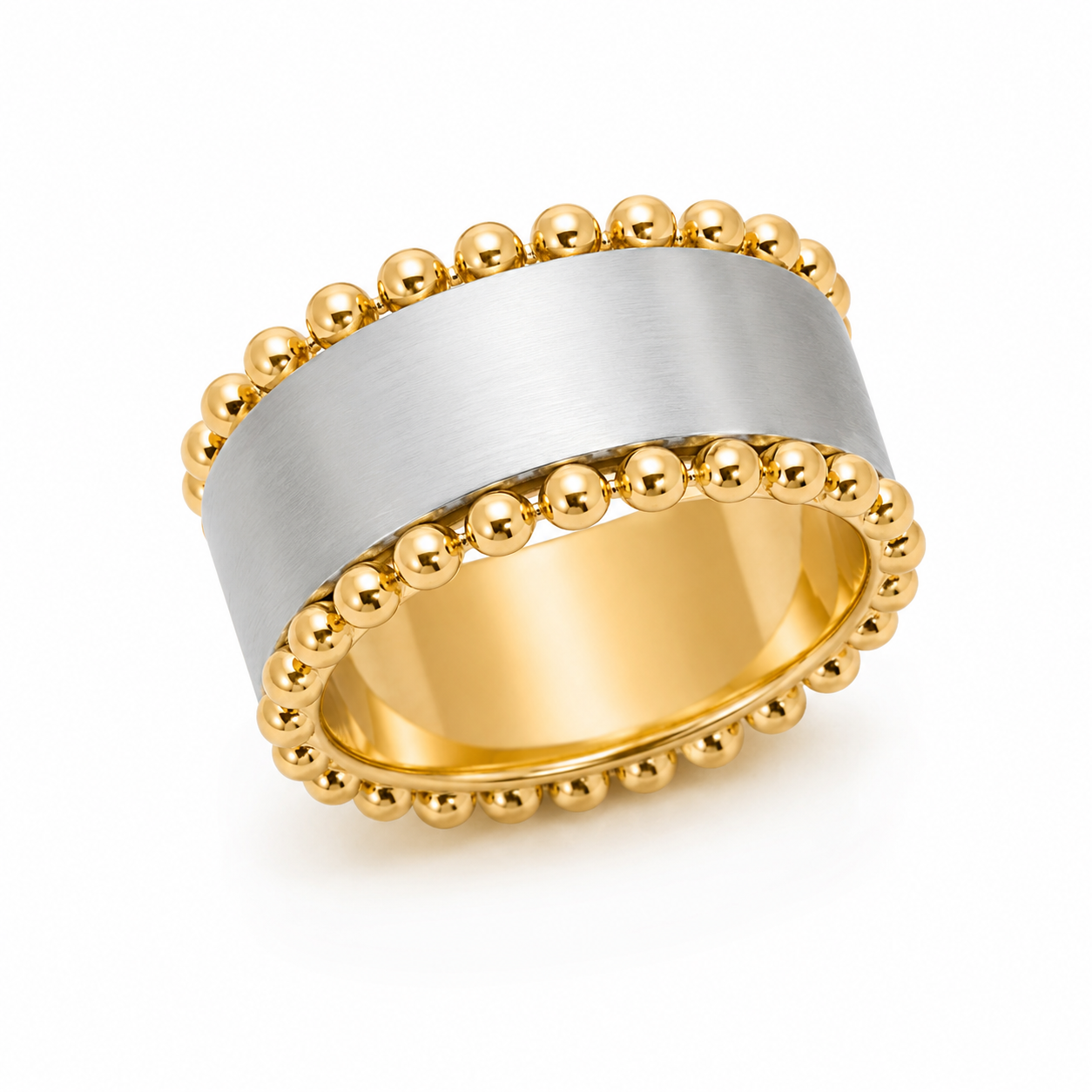 Two-Tone Stack | Boss Up Jewelry