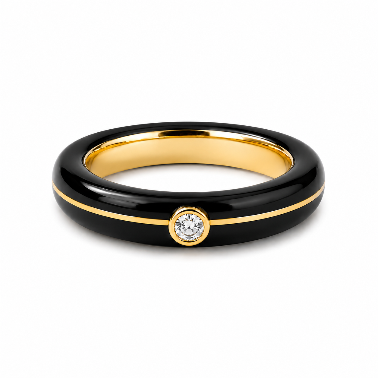 Single Spark - Black | Boss Up Jewelry