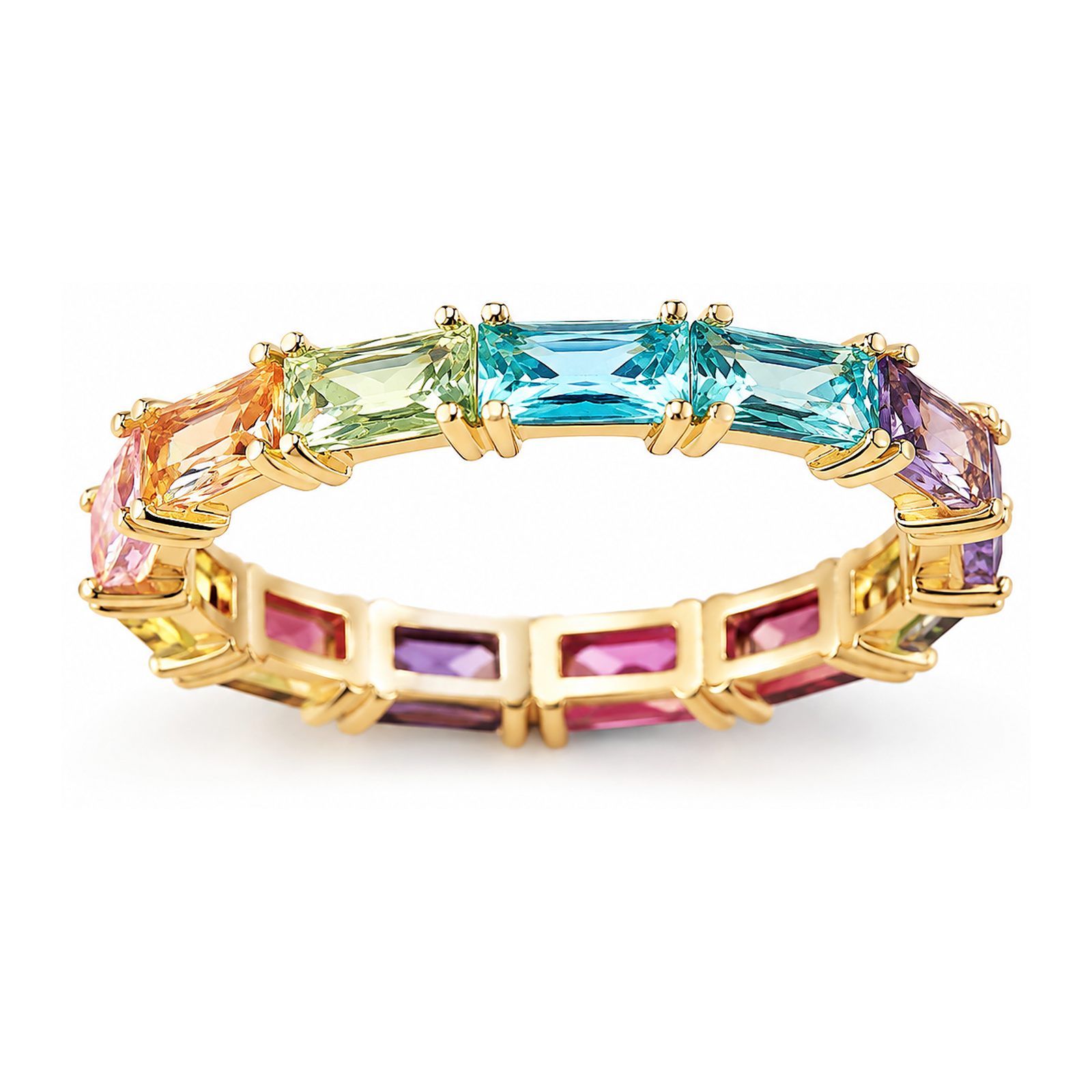 Color in the Round - Prism Baguette | Boss Up Jewelry