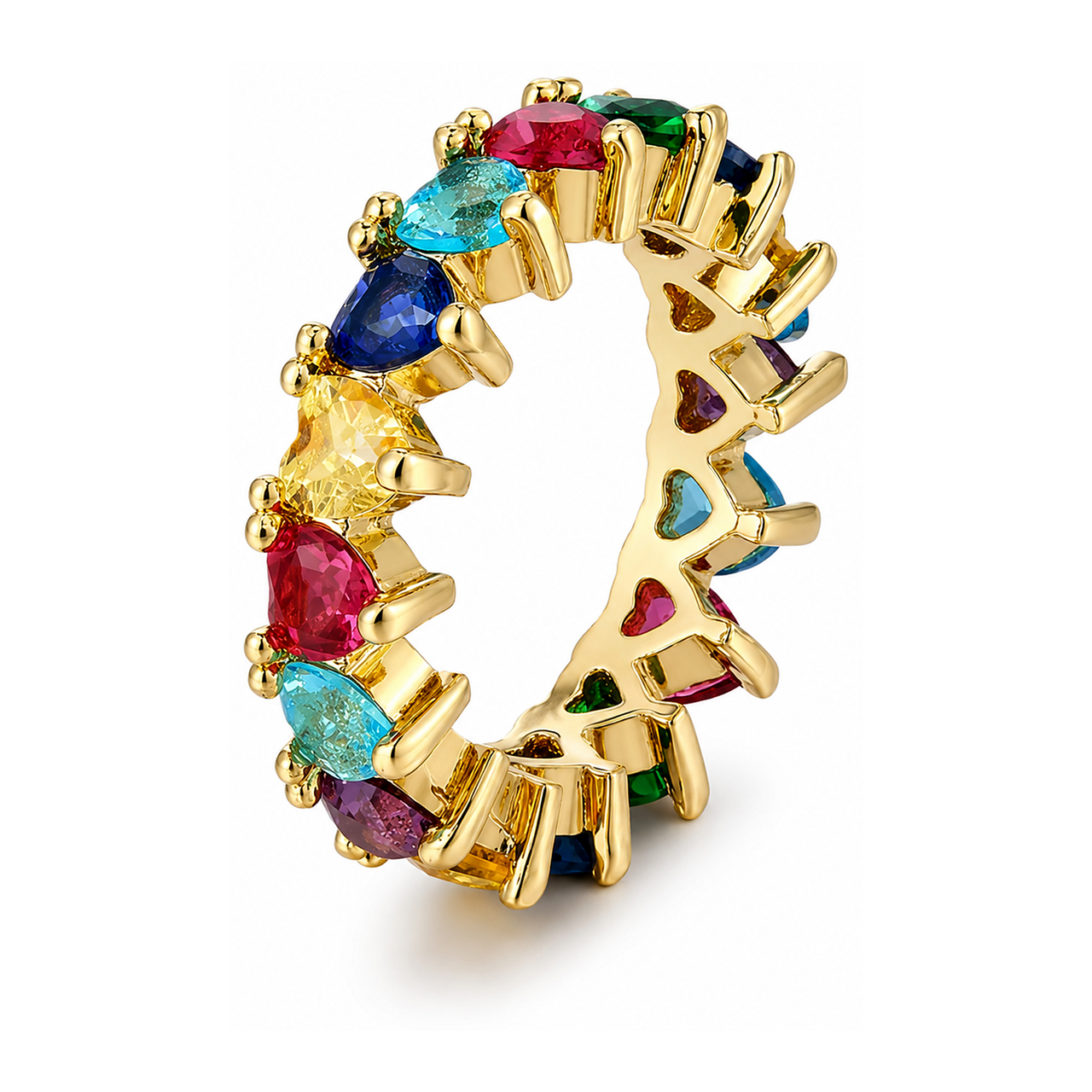 Color in the Round - Pear Spectrum | Boss Up Jewelry