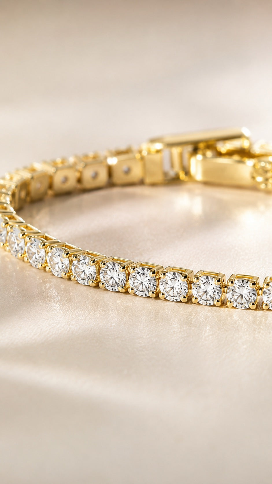 Advantage, You Clear Sparkle crystal tennis bracelet