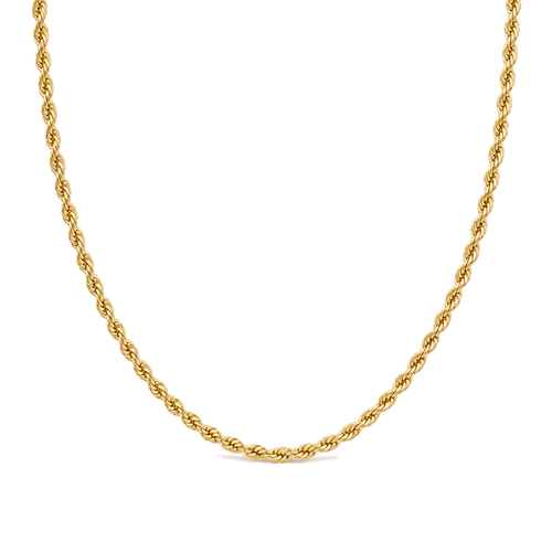 Bar None - Gold Rope Chain | Boss Up Jewelry