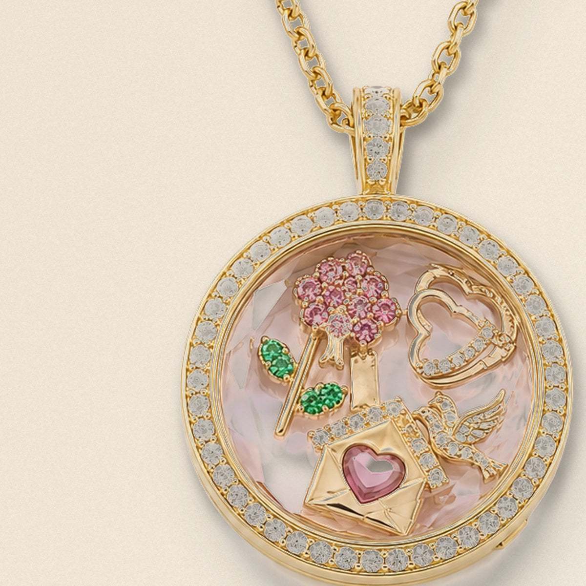 Keepsake Locket Collection close-up