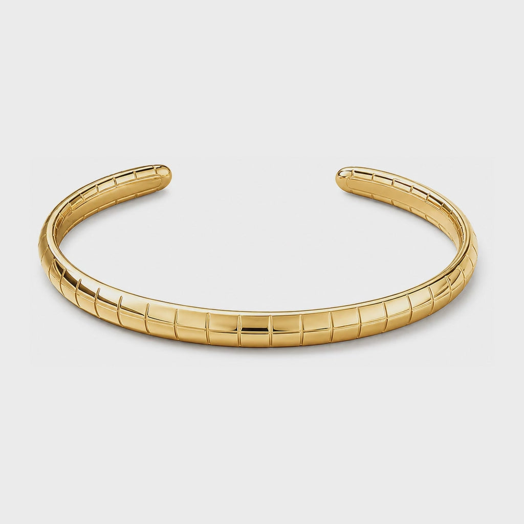Textured Gold Cuff