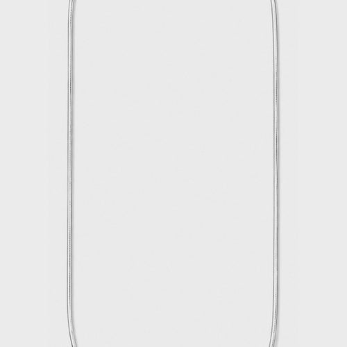 Bar None - Flat Sterling Silver