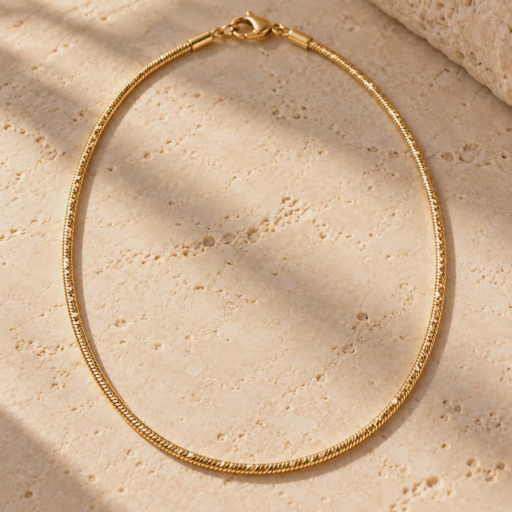 Bar None - Diamond-Cut Snake Chain