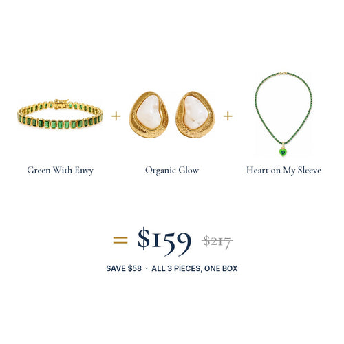 The Green Room Look: three pieces, one set price